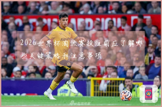 2026世界杯淘汰赛投注前应了解哪些关键策略和注意事项